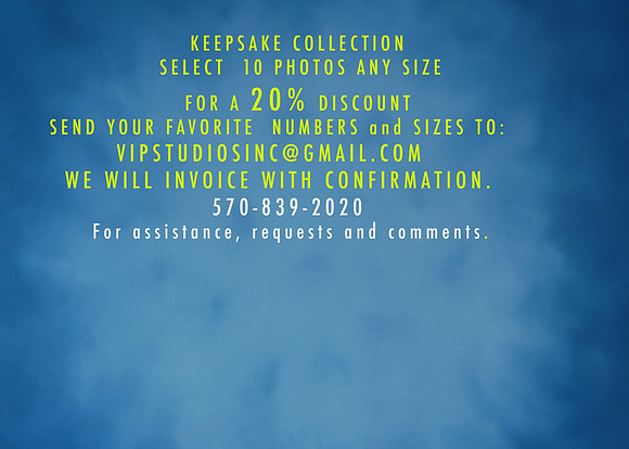 KEEPSAKE COLLECTION with discount